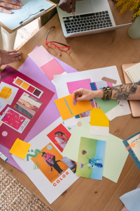 Content support for small business with Canva graphics